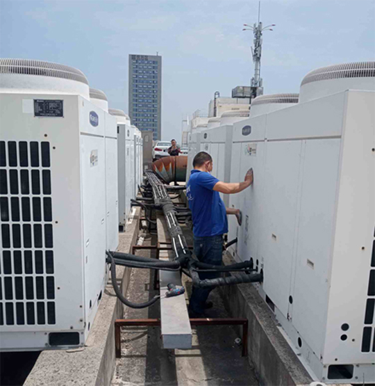 偏关中央空调制热和不制冷系统维修方法